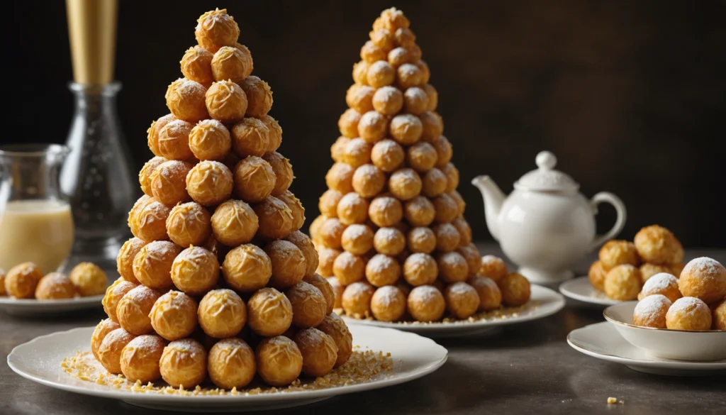 pièce montée de choux