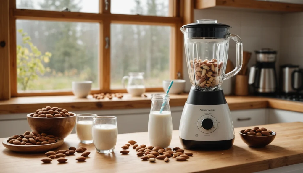 lait amande maison