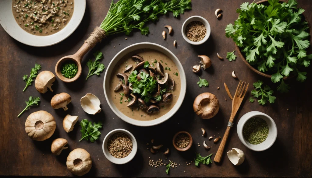 sauce aux cèpes secs